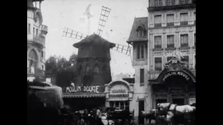 Париж начала ХХ века – уникальные кадры, которым 100 лет