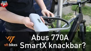 Abus 770A SmartX - smartes Bügelschloss von Abus - vit:bikesTV