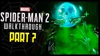 Spider-Man 2 Walkthrough Part 7 Spider Rider vs Mysterio Side Story (PS5)