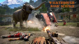 Far cry 4 Walkthrough (PC) -  Basic Chemistry mission on an Elephant