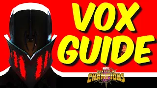 How To Play VOX - 2x Rotations Guide - Marvel Contest of Champions