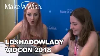 LDShadowLady with Make-A-Wish at VidCon 2018! | Make-A-Wish®