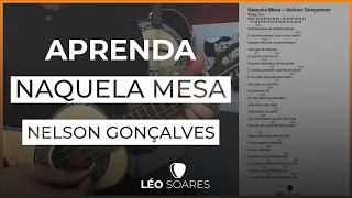 APRENDA "NAQUELA MESA" NELSON GONÇALVES SIMPLIFICADA NO CAVAQUINHO  - AULA DE CAVACO COM LÉO SOARES