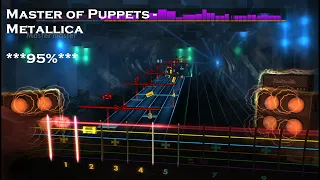 Master of Puppets - Metallica (95%) | Rocksmith CDLC Playthrough