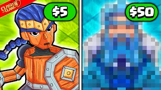 I Paid Fiverr Artists to Create 3 New Hero Skins! (Clash of Clans)