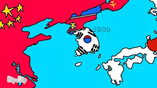 1910-2022 아시아 국기,영토 변화