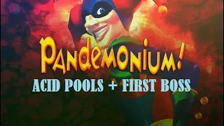 Pandemonium (1996) Walkthrought - Level 6 + First Boss (No Commentary)