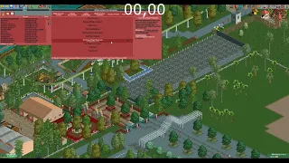 OpenRCT2 TAS Speedrun - Six Flags Magic Mountain in 2.83 seconds