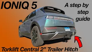 How to Install a Trailer Hitch by Torklift Central | Hyundai Ioniq 5