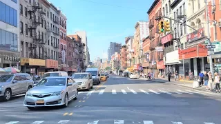 Driving Downtown - Little Saigon 4K - New York City USA