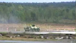 BTR-82AM shoots. RussianExpoArms 2011. 2