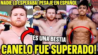 DE NO CREER! CANELO FUE SUPERADO EN PESAJE POR MUNGUIA Y LUCE PEQUEÑO - PESAJE EN ESPAÑOL-PRONOSTICO