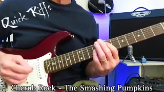 Quick Riffs - Cherub Rock - The Smashing Pumpkins. Guitar Lesson / Tutorial.