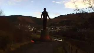 A  AT THE SIX BELLS MINING DISASTER MEMORIAL, MONDAY, 17 1 2010