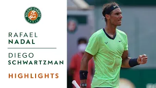 Rafael Nadal vs Diego Schwartzman - Quarterfinals Highlights I Roland-Garros 2021