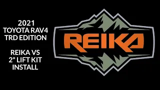 REIKA CUV Lift Kit for 2021 Toyota RAV4 TRD Edition - Installation Guide