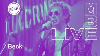 Beck performing "Where It's At" live on KCRW