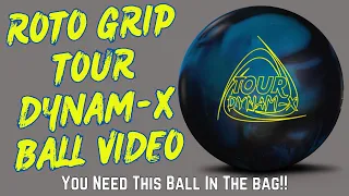 Roto Grip Tour Dynam -X | The Real House shot Killer | Bowling Ball Video