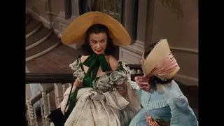 Scarlett O'Hara gossiping with Cathleen Calvert about Rhett Butler | Gone with the Wind