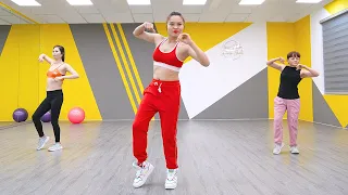 Burn Stubborn Belly Fat 🔥 Exercises to Get Slim Waist - Reduce Lower Belly Fat | AEROBIC DANCE