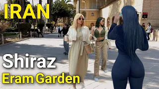 Iran 🇮🇷 Shiraz City: Eram garden | Walking Tour | باغ ارم شیراز ایران