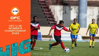 HIGHLIGHTS | Solomon Islands v New Caledonia | OFC U-16 Women's Championship 2023