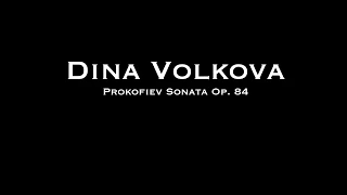 Prokofiev Sonata Op  84