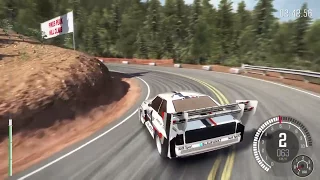 DIRT Rally Ps4 Pikes peak, Personal best time [08:38.179]