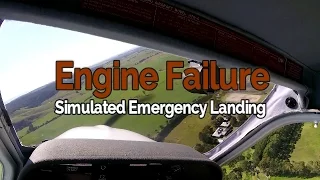 RECREATIONAL PILOT CERTIFICATE: Flying Lesson #12 Engine Failure - Emergency Landing (simulated)