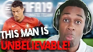 NBA FAN Reacts To Cristiano Ronaldo - The Master Of Skills HD