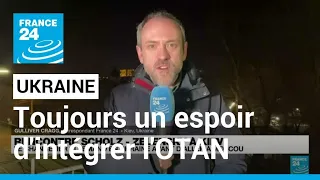 L'Ukraine espère toujours pouvoir intégrer l'Otan, dit Zelensky • FRANCE 24