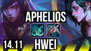 APHELIOS & Thresh vs HWEI & Senna (ADC) | Quadra, Legendary, 18/3/2 | EUW Diamond | 14.11