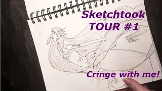 CRINGE WITH ME! Sketchbook Tour #1