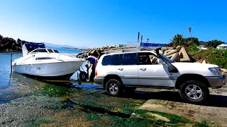 Solo-Launching a Big Boat