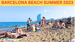 🇪🇸 BARCELONA BEACH SPAIN SAN SEBASTION BEACH 08/AUGUST/2023