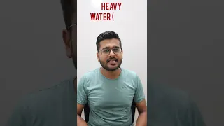 Why Heavy Water(D2O) is Injurious for Health? #d2o #heavywater #deuteriumoxide