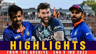 Topley Stars With The Ball after Chahal Takes 4-Wickets! | Classic ODI | England v India 2022