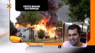 Brand bij Fire-Up in Oisterwijk