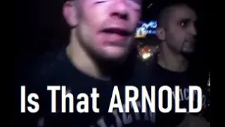 WATCH WHAT GSP DOES WHEN HE MEETS ARNOLD!!