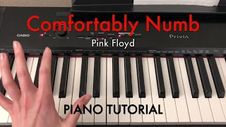 Learn How to Play Comfortably Numb - Pink Floyd [Piano Tutorial - Simple Version]