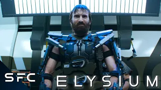 Elysium | Action Sci-Fi Movie | Full Escape From Kruger Scene | Sharlto Copley | Matt Damon