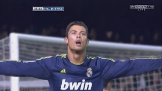 Cristiano Ronaldo vs Valencia Away (English Commentary) 12-13 HD