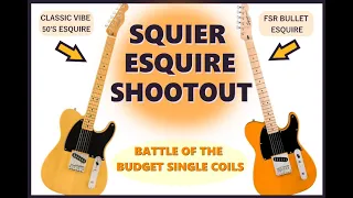 Squier Esquire Shootout: Two Budget Single Coils go Head to Head!