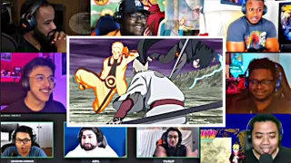 Jigen VS Naruto and Sasuke Round 1 Reaction Mashup | Boruto Episode 204