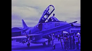 1969 Super 8 Film - NAS MIRAMAR AIR SHOW - San Diego, CA