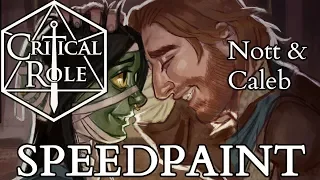 [Critical Role] Nott & Caleb SPEEDPAINT