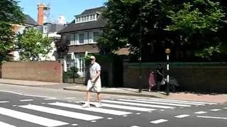 Alan's walk across Abbey Road!