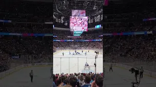 Blink 182 All the Small Things Sing-along at Colorado Avalanche Stanley Cup Game 1
