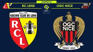 RC Lens - OGC Nice | J26 | Ligue 1 Uber Eats | EAFC24