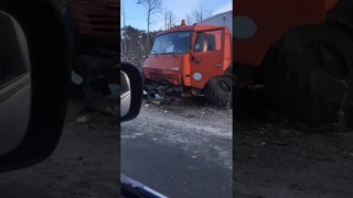 ДТП на трассе Тюмень - Ханты-Мансийск под Уватом, 22.01.16